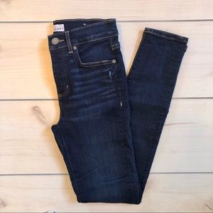 LOFT Size 00/24 High Rise Skinny Jeans